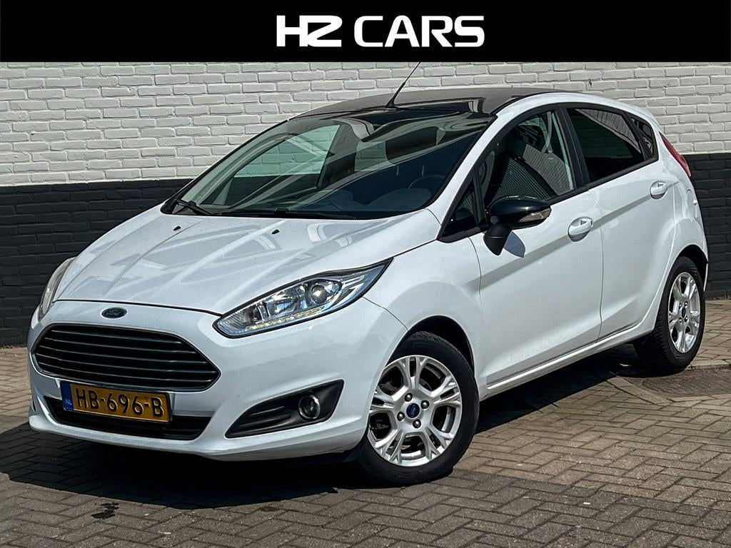 Ford Fiesta 1.0 White Edition/Navi/15"/Airco/Xenon/Elektr.pa, Auto's, Stof, 525 kg, Origineel Nederlands, Bedrijf