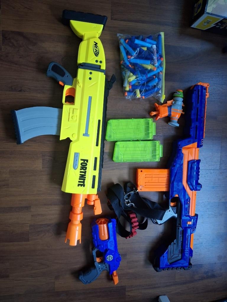 Nerf, Ophalen, Gebruikt