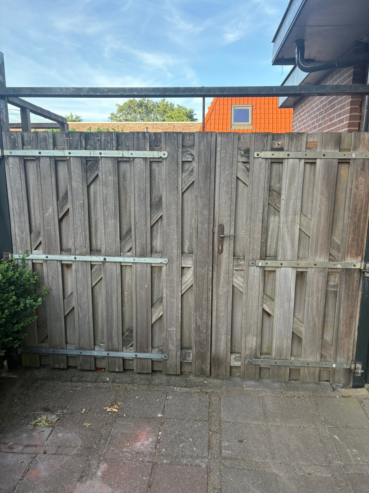 Poort deuren, Ophalen, Minder dan 3 meter, Hout, 1 tot 2 meter