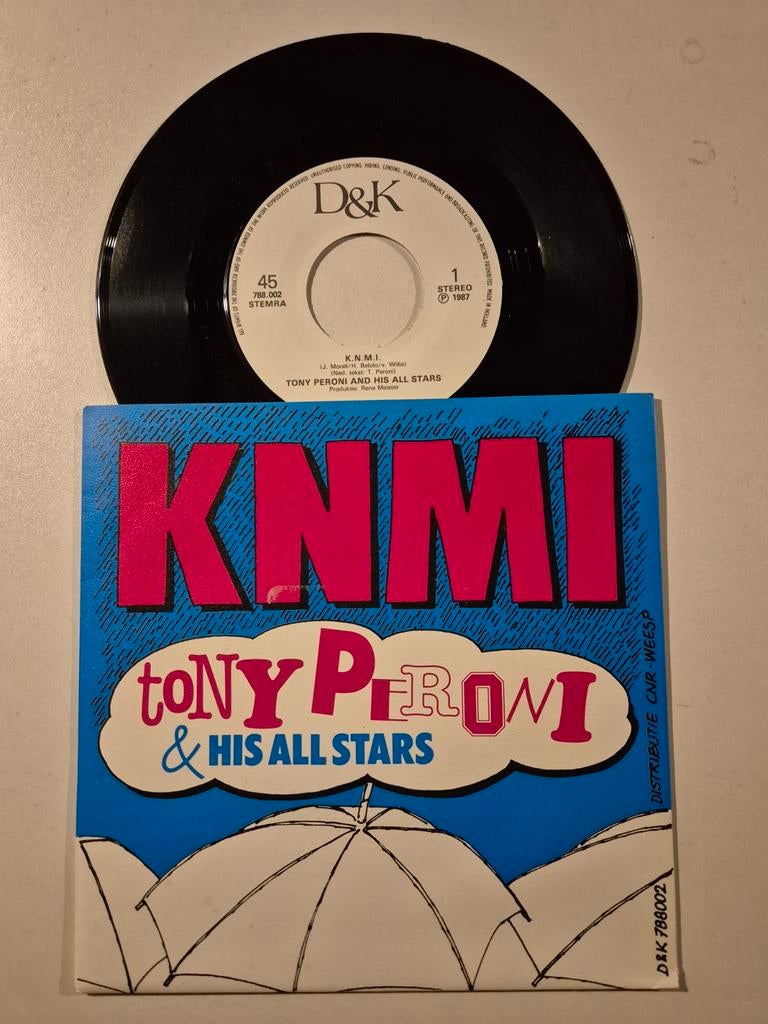 Tony Peroni-KNMI, Ophalen of Verzenden, Zo goed als nieuw, Overige formaten, Levenslied of Smartlap