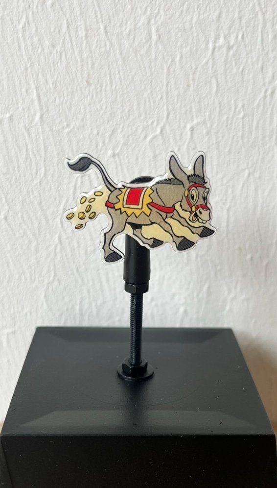 Ezeltje strek je pin Efteling, Efteling, Ophalen of Verzenden, Zo goed als nieuw, Button of Speldje