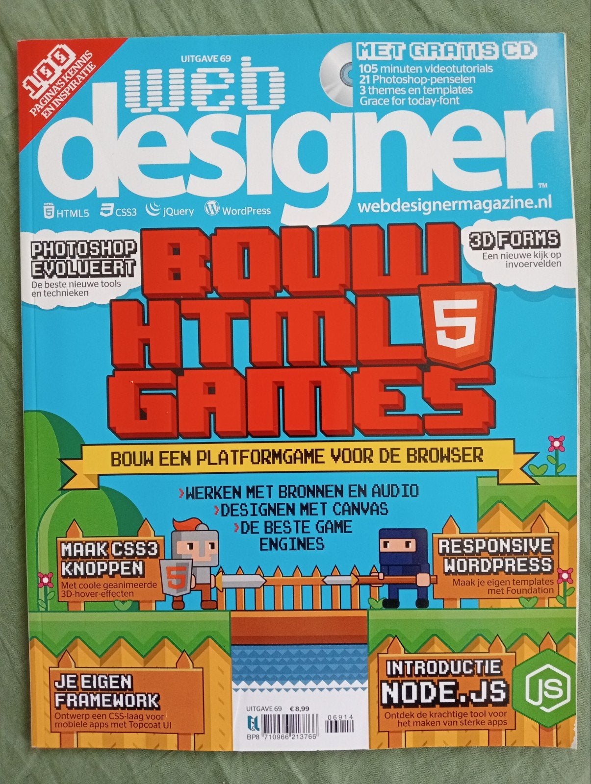 Webdesigner Magazine Uitgave 69 met CD, Ophalen of Verzenden, Overige typen