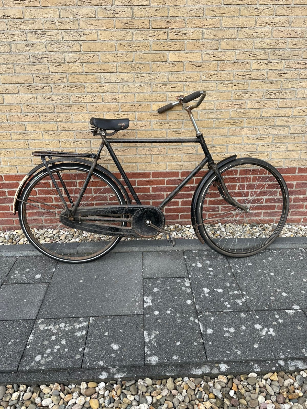 Gazelle herenfiets, Fietsen en Brommers, Fietsen | Oldtimers, 59 cm of meer, Ophalen, Terugtraprem, Jaren '40