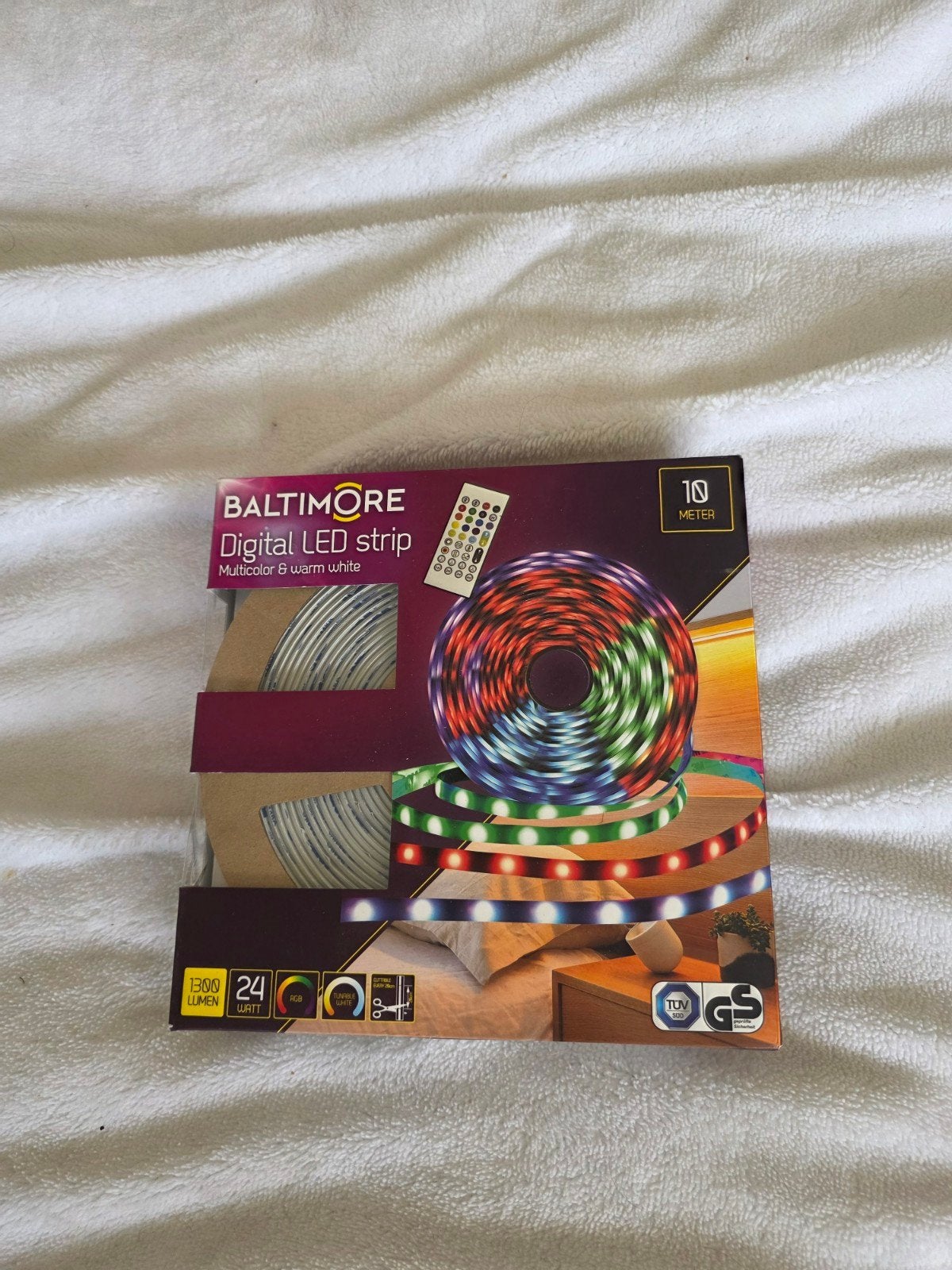 Baltimore Digitale LED  10 meter, multicolor & warm wi, Ophalen of Verzenden
