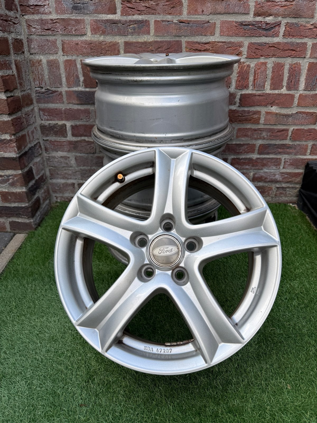 FORD 17 inch velgen inclusief 4x TPMS sensoren, Auto-onderdelen, Ophalen, Gebruikt, Velg(en), 17 inch