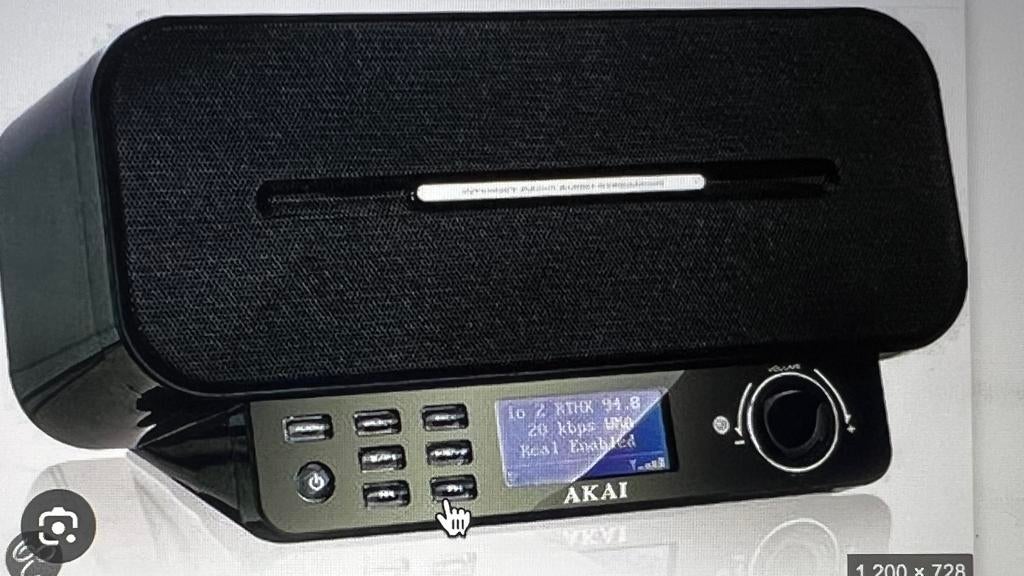 Akai WIFI Internetradio AIR05W, Ophalen of Verzenden, Zo goed als nieuw