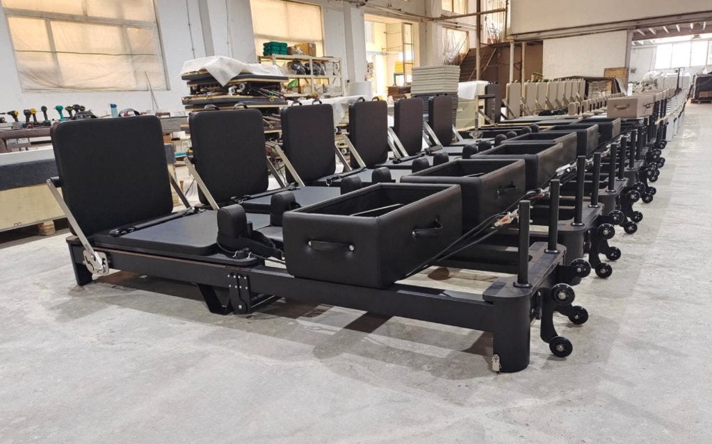 Reformer Pilates machine 6 stuks, Ophalen, Zo goed als nieuw, Benen, Overige typen