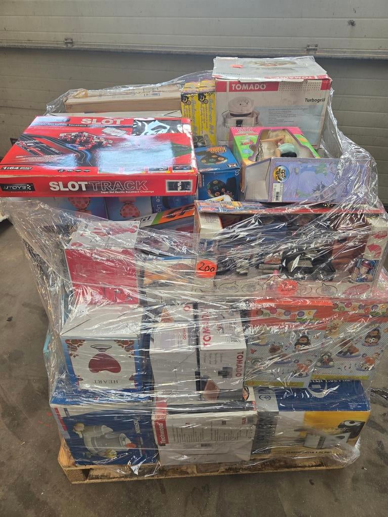 Mix pallet met diverse nieuwe artikelen, Diversen, Rommelmarktspullen, Ophalen