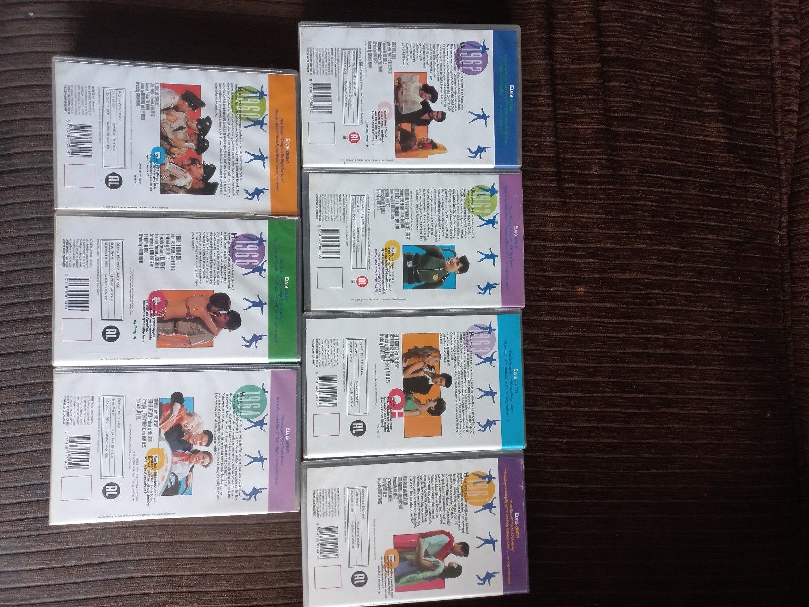 Elvis Presley VHS Collectie - 7 Films, Muziek, Alle leeftijden, Ophalen of Verzenden, VHS