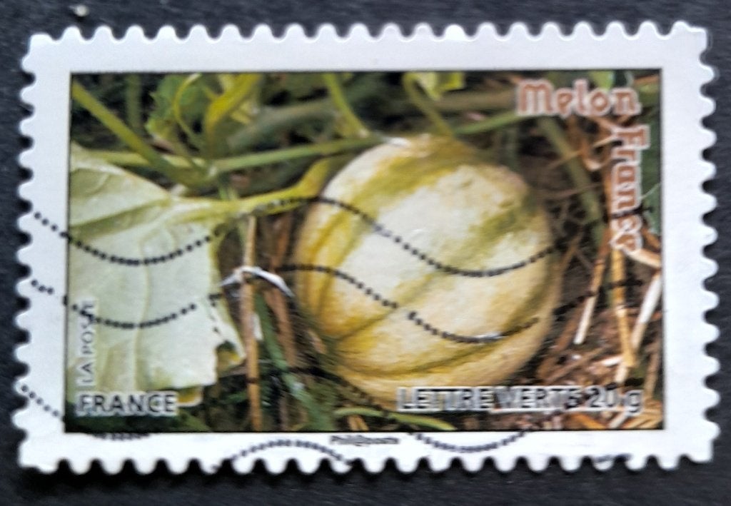 Postzegel Frankrijk 2012, Verzenden, Gestempeld