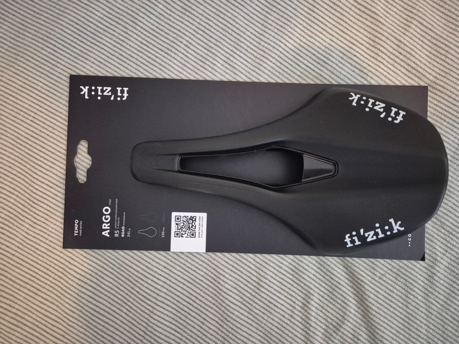 Racefiets zadel Fizik Tempo Argo R5, Ophalen of Verzenden, Zo goed als nieuw, Racefiets, Fizik