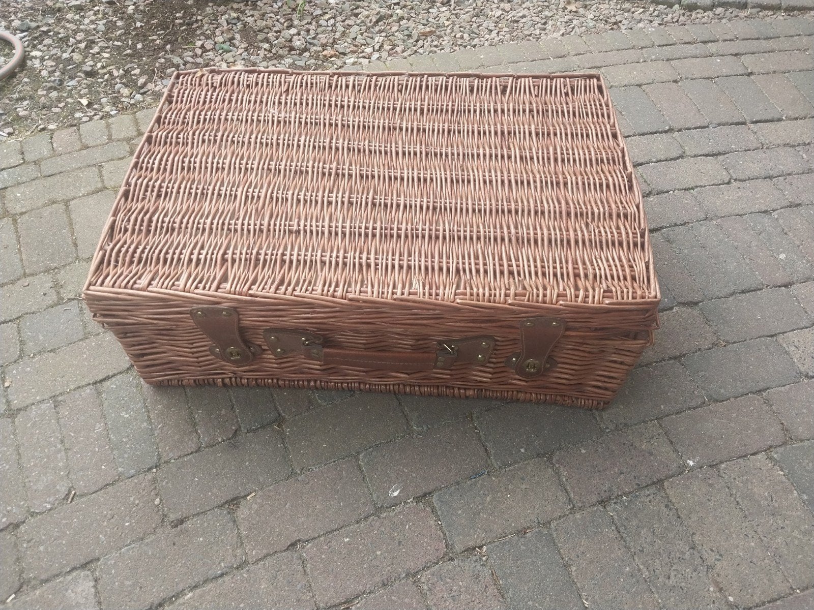 Leuke rieten mand, Ophalen of Verzenden, Zo goed als nieuw, Zonder inhoud