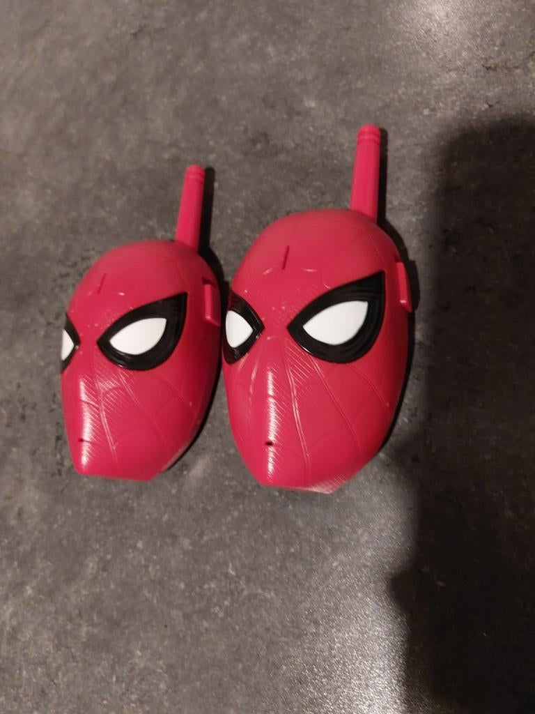 Spiderman Walkie Talkie Set voor Kinderen, Telecommunicatie, Portofoons en Walkie-talkies, Ophalen of Verzenden, Gebruikt, Minder dan 2 km