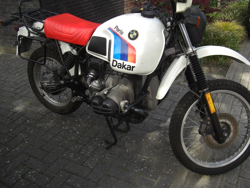 BMW  R80G/S Paris Dakar 1986 Org Af fabriek, Motoren, Cardan-aandrijving, 2 cilinders, Gebruikt, Meer dan 35 kW