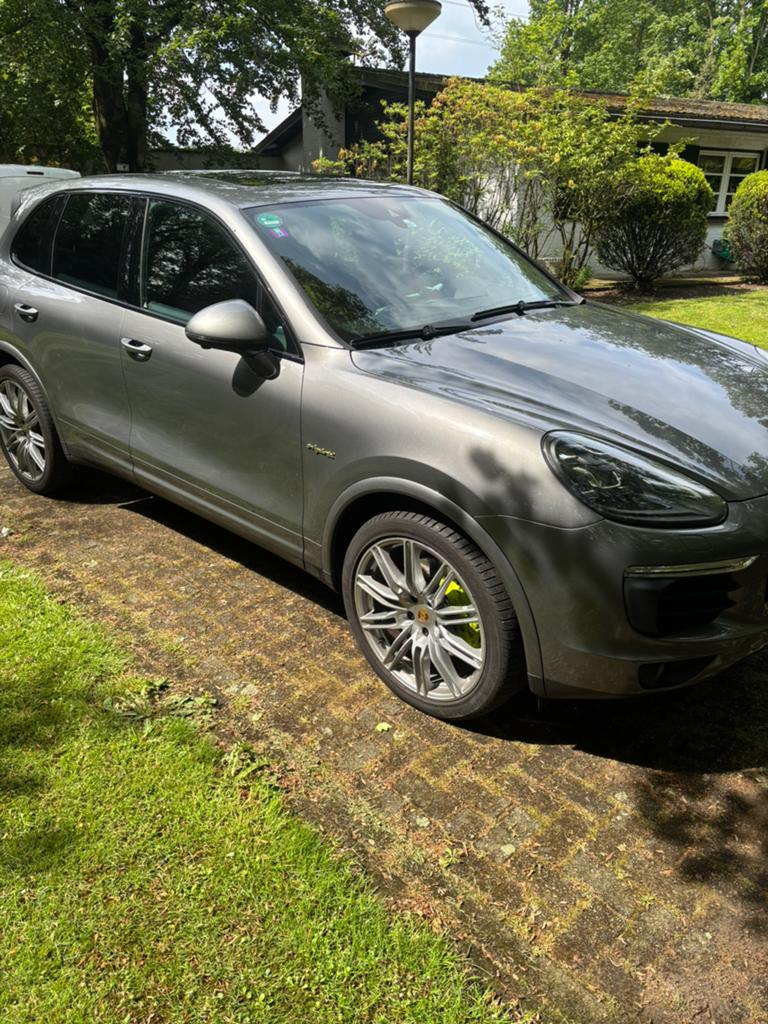 Porsche Cayenne hybride, Auto's, Porsche, Automaat, Cayenne, Zilver of Grijs, Te koop
