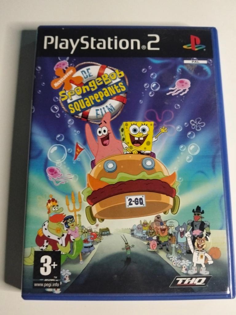 SpongeBob SquarePants Film PS2 - Avontuurlijk Spel, Spelcomputers en Games, Games | Sony PlayStation 2, Avontuur en Actie, Gebruikt