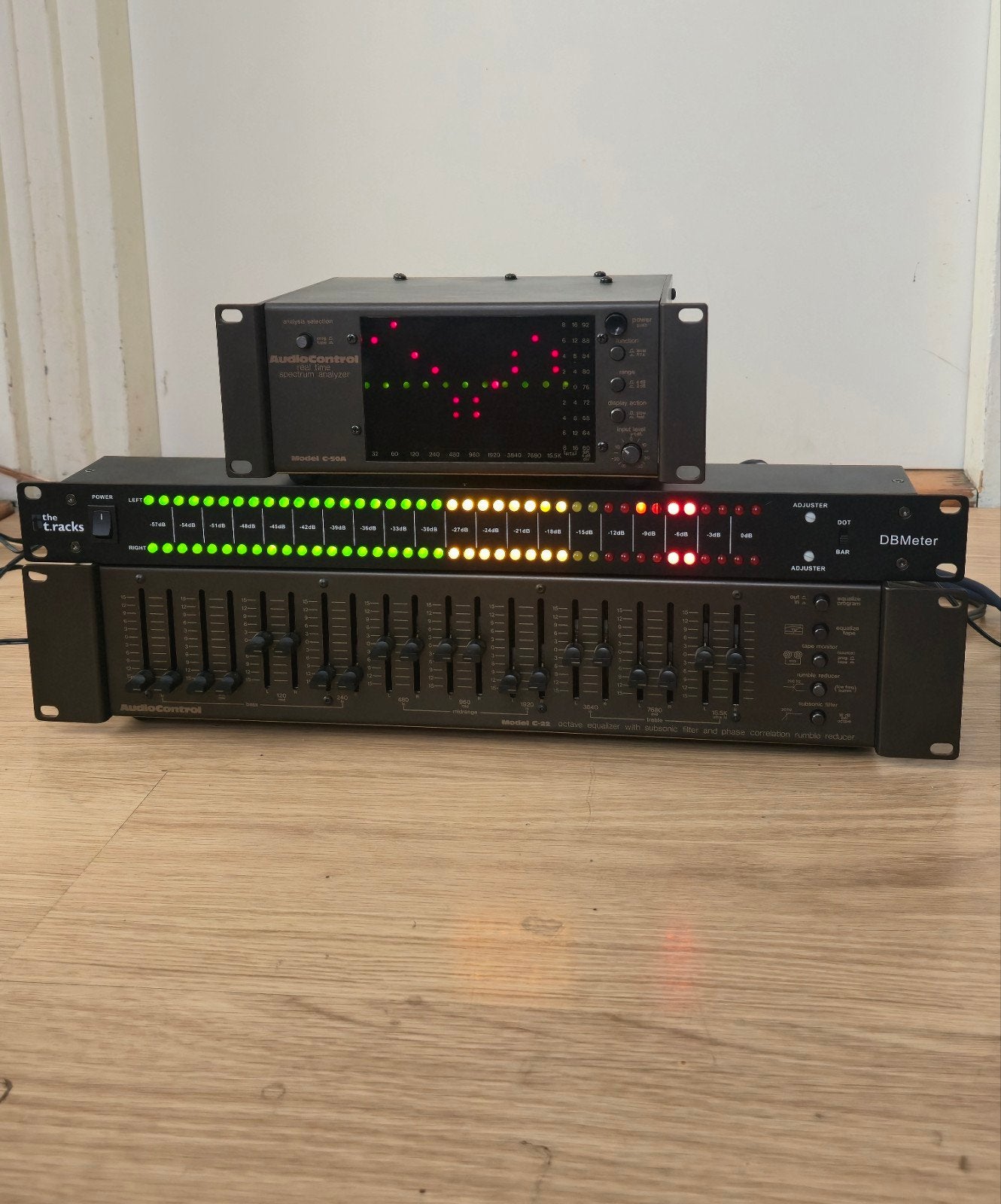 AudioControl C-50A Spectrum Analyzer & C-22 Equalizer, Audio, Tv en Foto, Stereo-sets, Ophalen