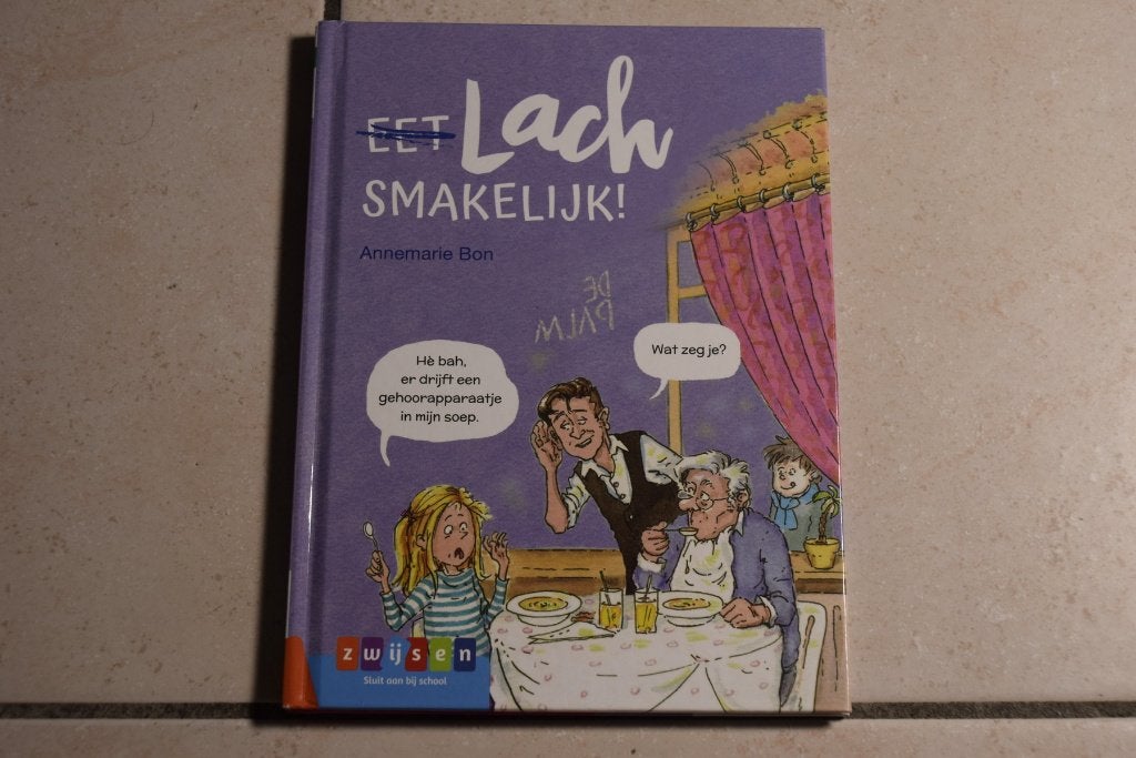 Eet Lach Smakelijk! / Annemarie Bon AVI E6, Ophalen of Verzenden, Zo goed als nieuw, Fictie algemeen