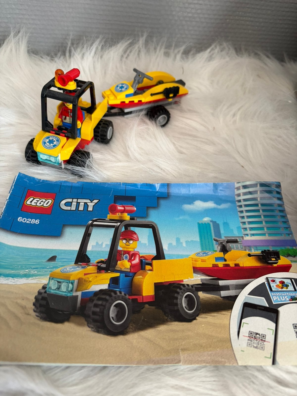 Lego city strandredding 60286, City, Lego, Inclusief instructies, Ophalen of Verzenden