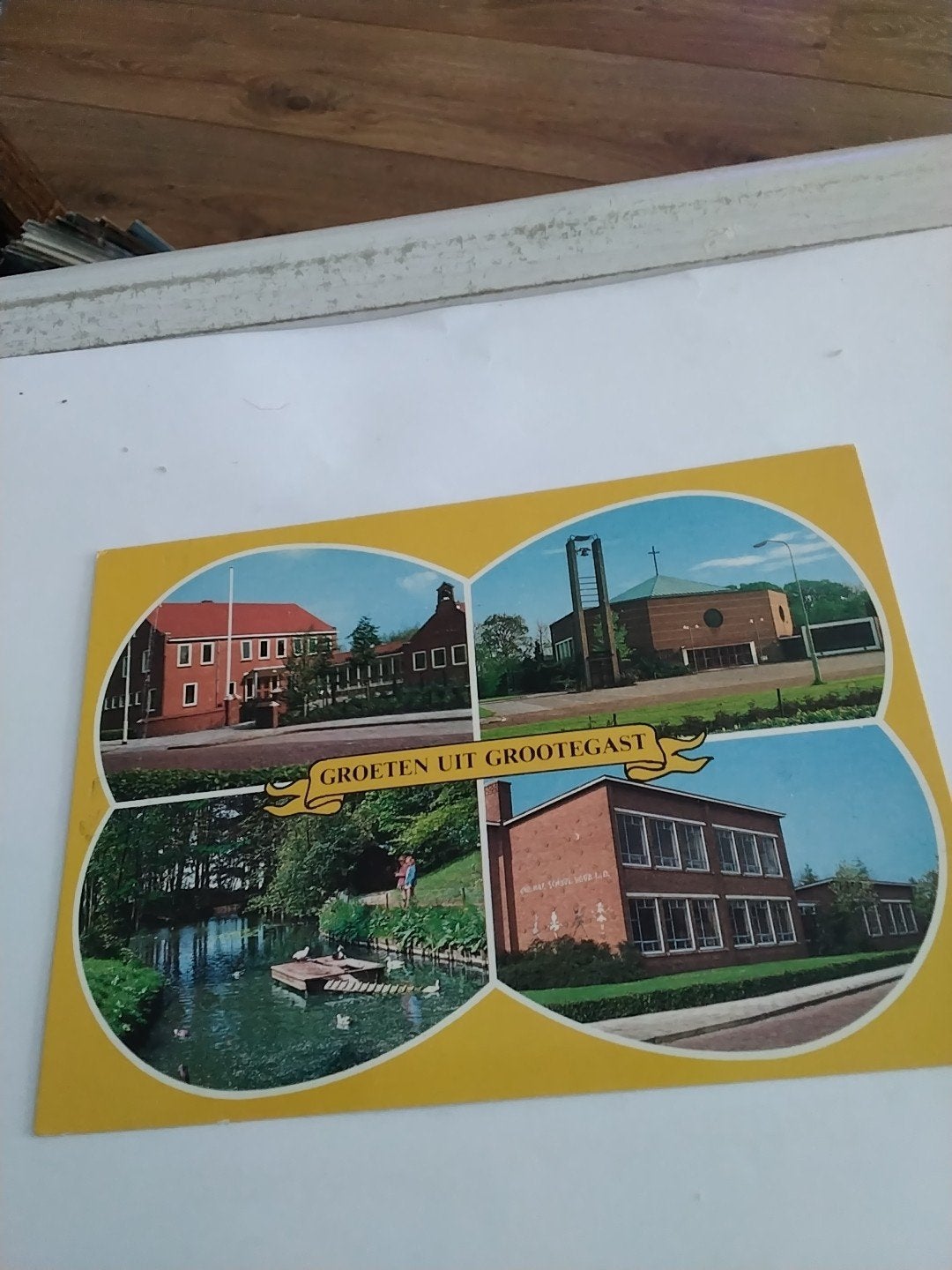Oude ansichtkaart Groeten uit Grootegast (Groningen ), Ophalen of Verzenden, Groningen