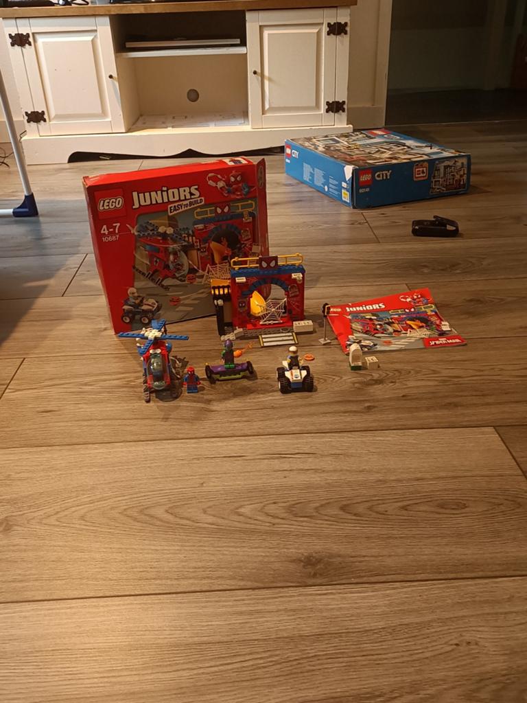 Lego juniors easy to build spider man 10687, Ophalen of Verzenden, Zo goed als nieuw