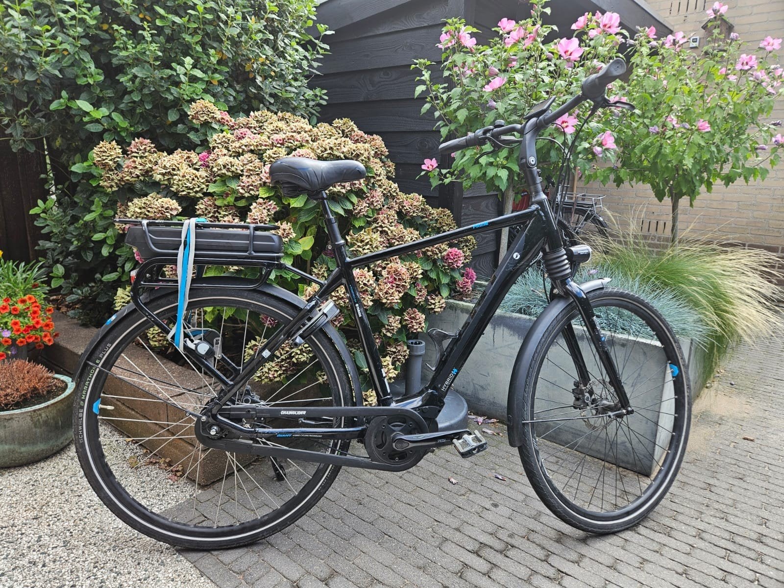 Giant Prime E+ 1 (2016) — herenfiets maat L — goede accu, Ophalen, Gebruikt, Giant