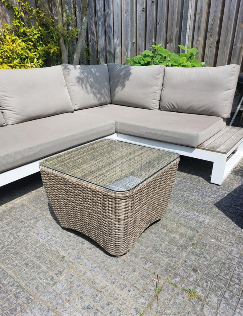 Tuintafeltje Buitenhof/Life, Tuin en Terras, Ophalen, Zo goed als nieuw, Kunststof