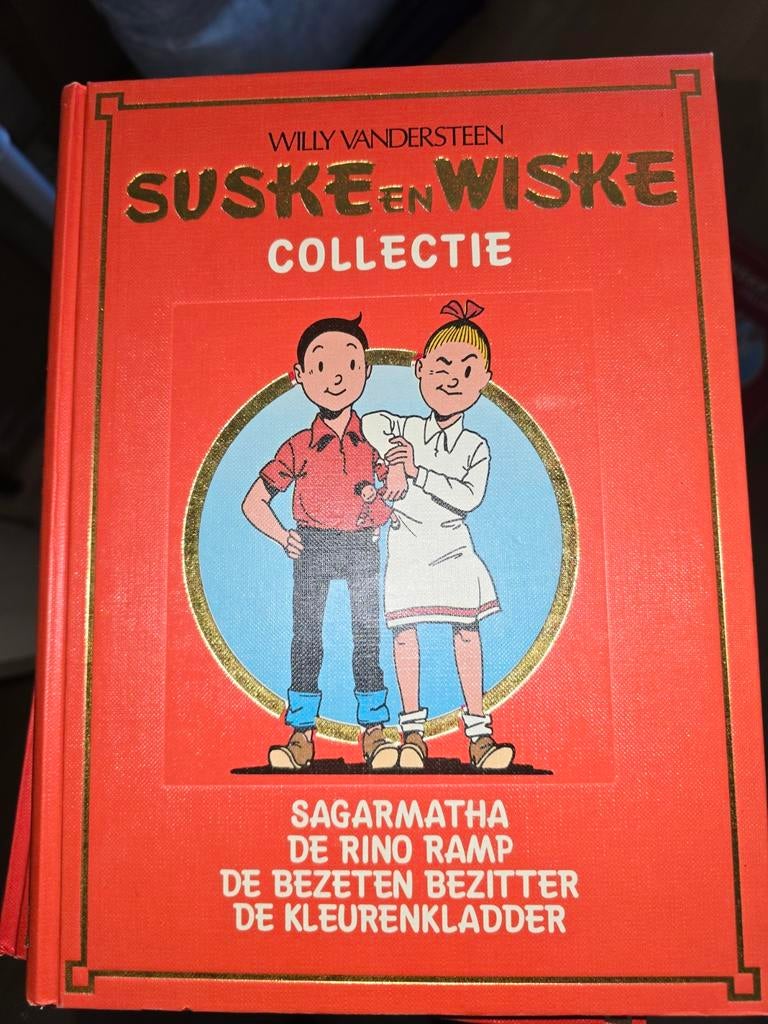 Suske en Wiske Collectie: 4 verhalen in één boek, Meerdere stripboeken, Ophalen of Verzenden, Zo goed als nieuw, Willy Vandersteen