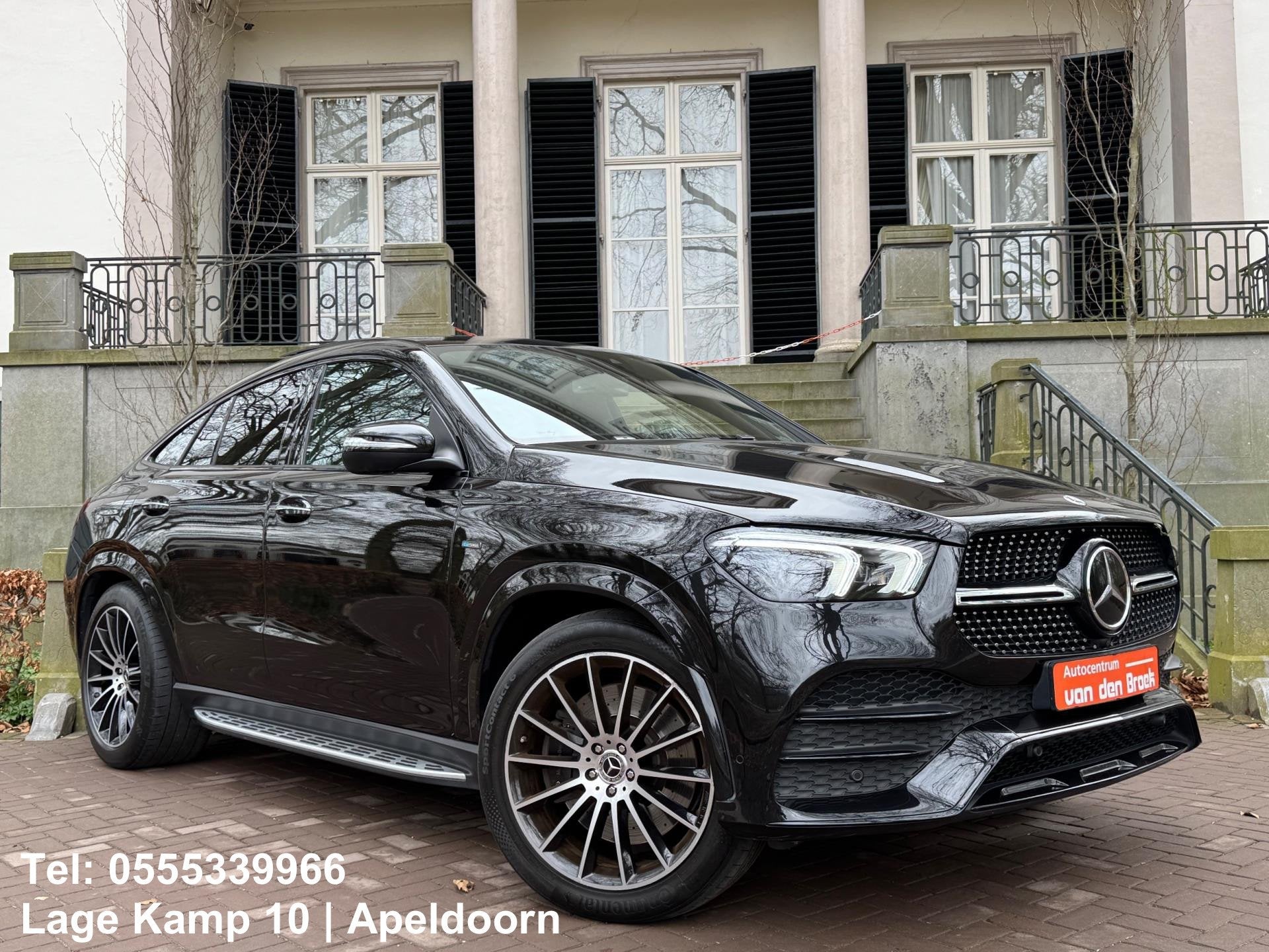 Mercedes-Benz GLE-klasse Coupé 350 e 4MATIC Premium Plus AM, Dealer onderhouden, Gebruikt, Zwart, 4 cilinders