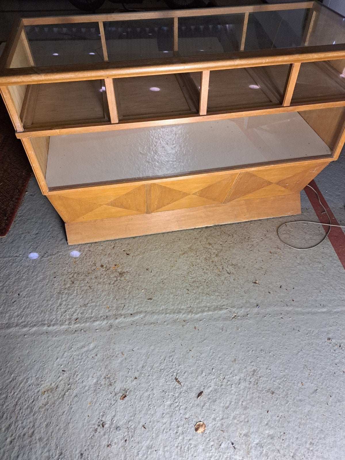 Winkel vitrine niet vragen om de prijs graag bieden, Gebruikt, 100 tot 150 cm, 150 tot 200 cm, Ophalen of Verzenden