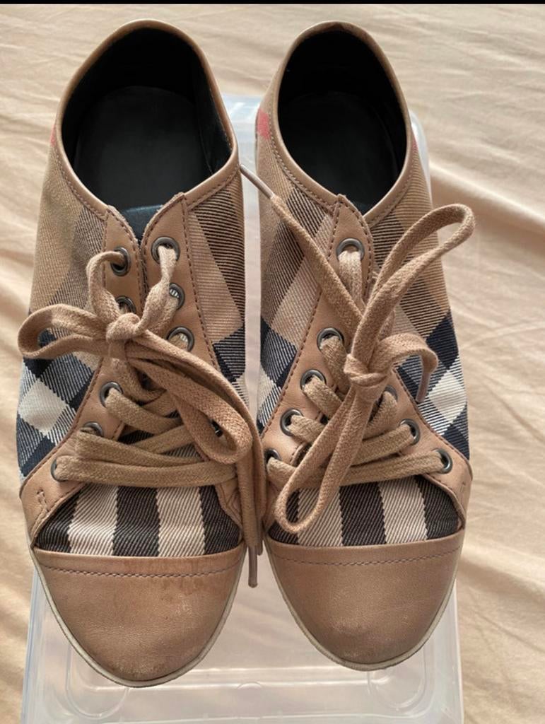 Burberry schoenen 37, Ophalen, Zo goed als nieuw, Zwart, Sneakers of Gympen