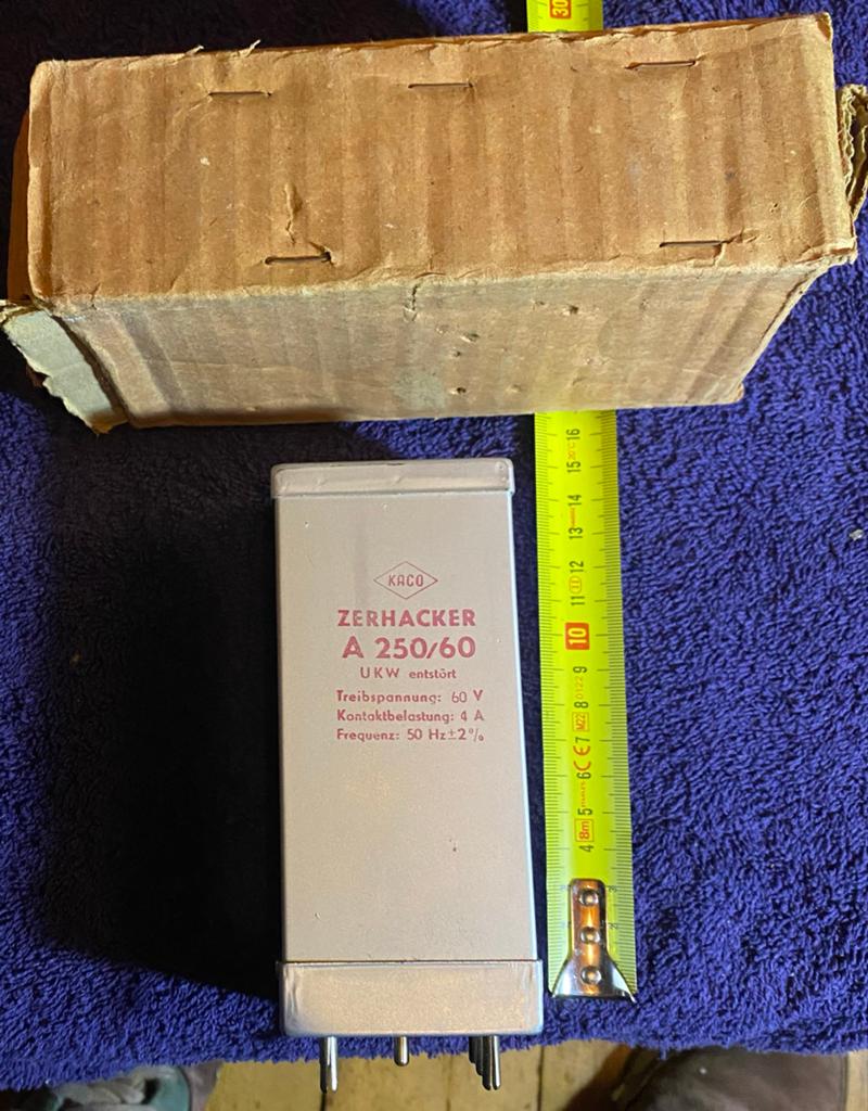 Arco Zerhacker A 250/60 Trilomvormer NOS, Ophalen of Verzenden, Nieuw