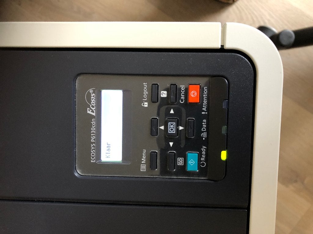 Kyocera Ecosys P6130cdn kleurenlaserprinter plus veel toners, Computers en Software, Printers, Ophalen, Kleur printen, Printer