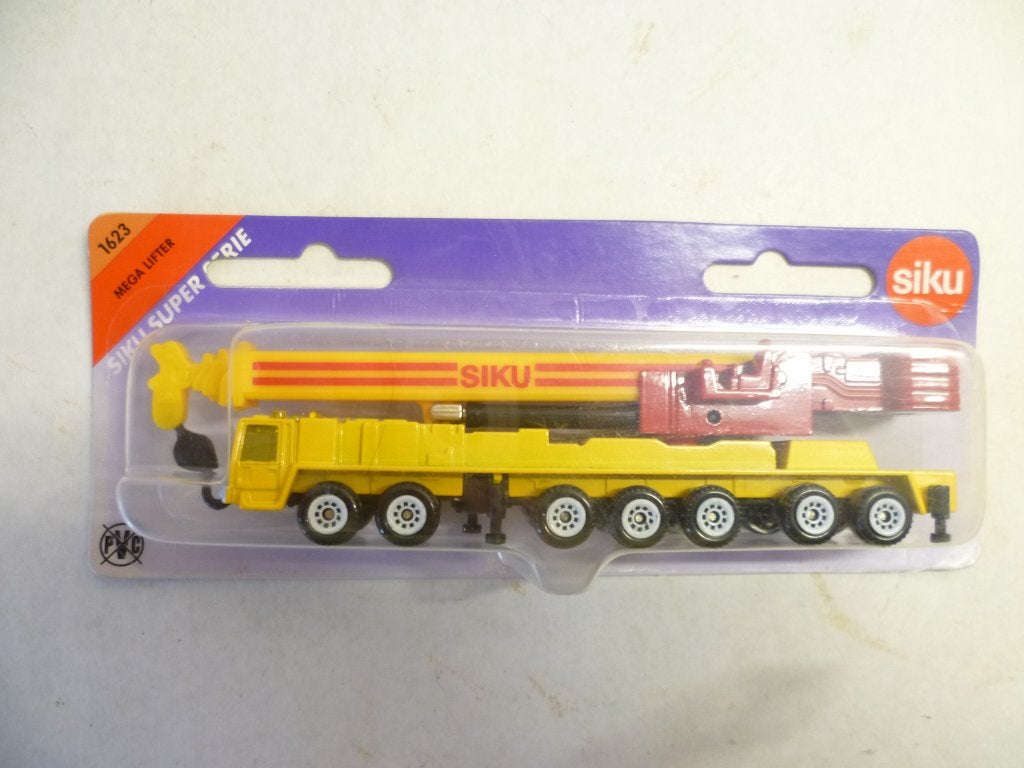 Siku 1623 Mega Lifter Kraanwagen nieuw in blister modelauto., Ophalen of Verzenden, Nieuw, Bus of Vrachtwagen
