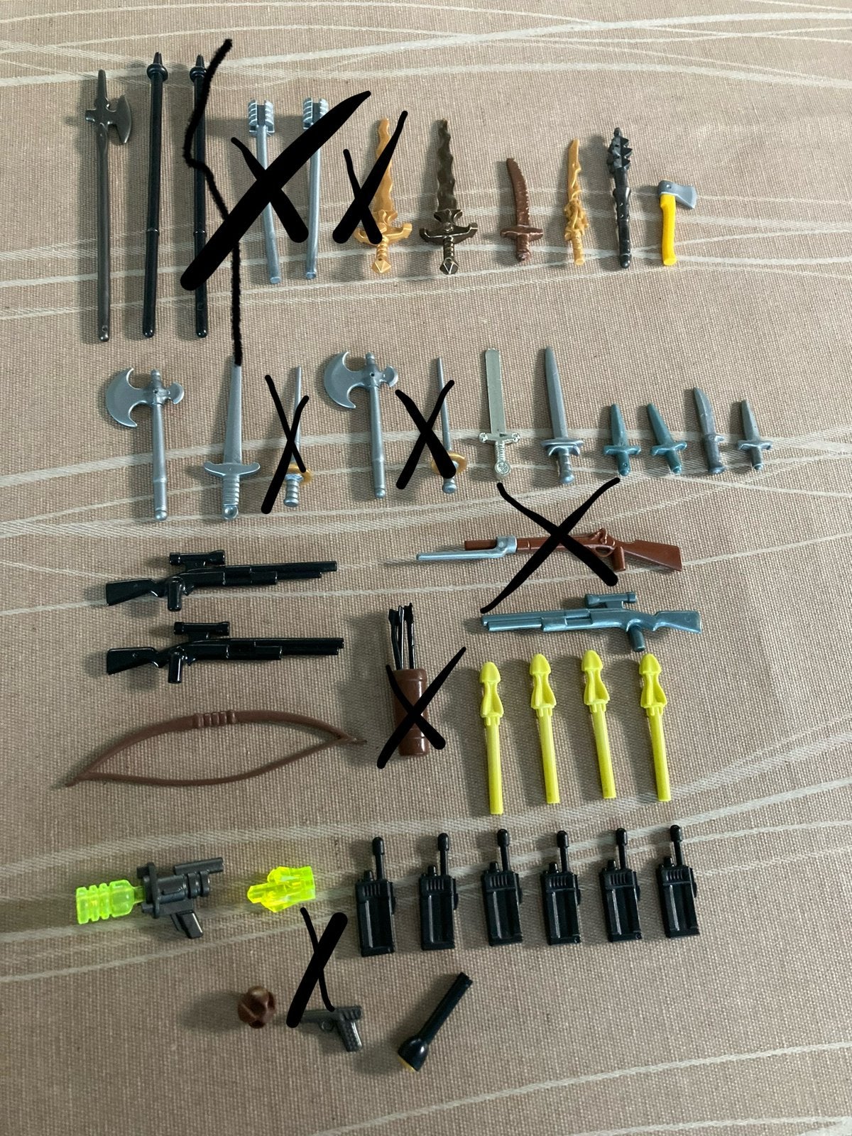 Playmobil wapens 1, Ophalen of Verzenden, Zo goed als nieuw