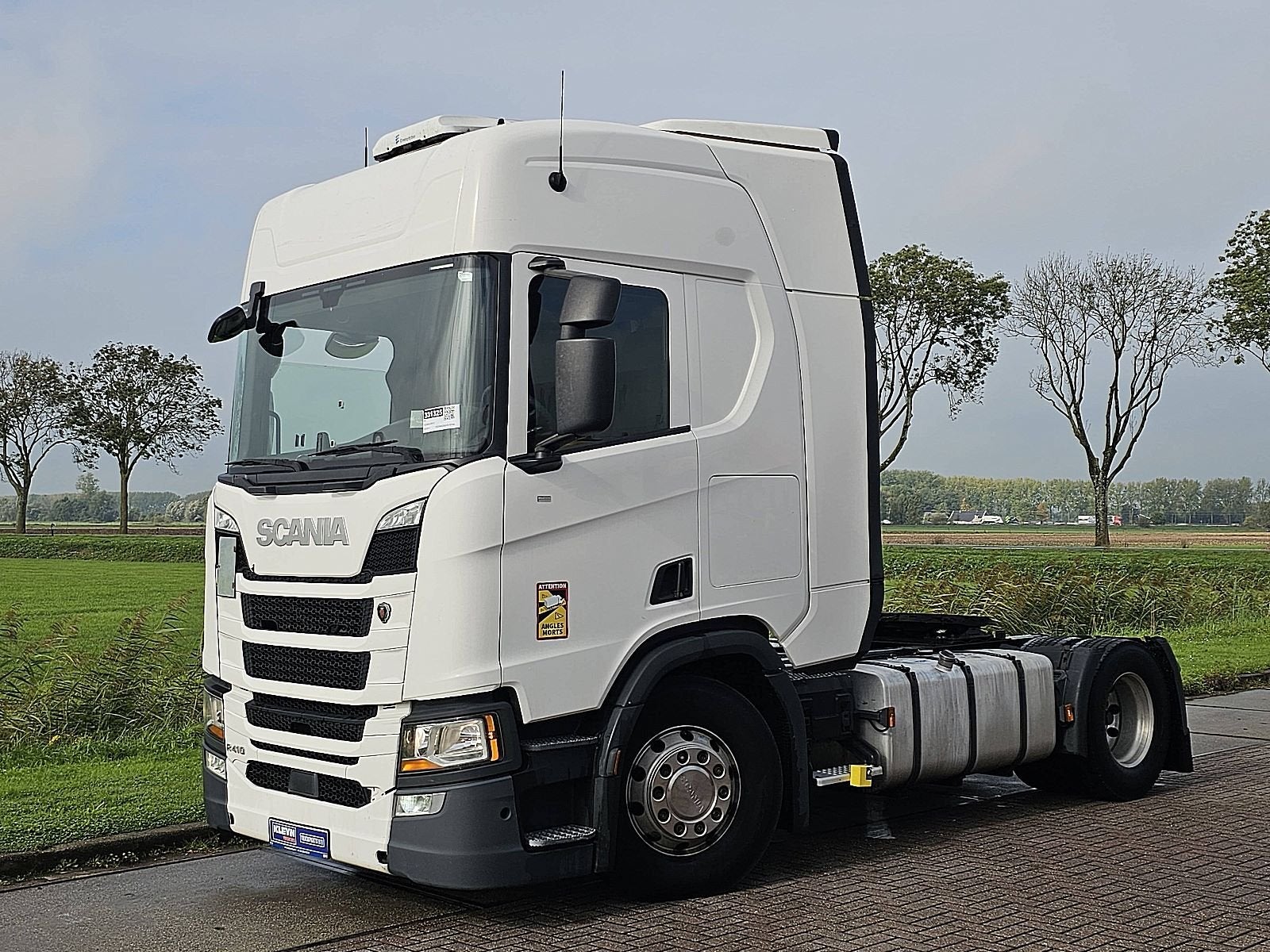 SCANIA R410, Automaat, Euro 6, Scania, Wit