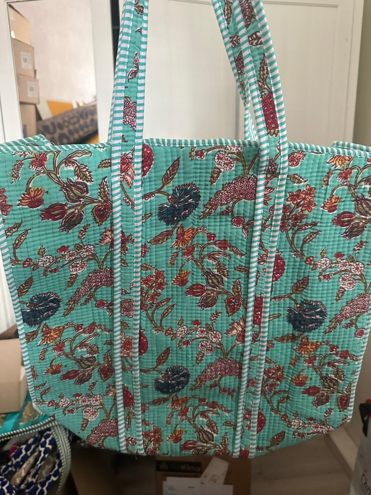 Gewatteerde Quilted Tas - Stevig & Veelzijdig, Ophalen of Verzenden, Nieuw, Overige kleuren, Shopper