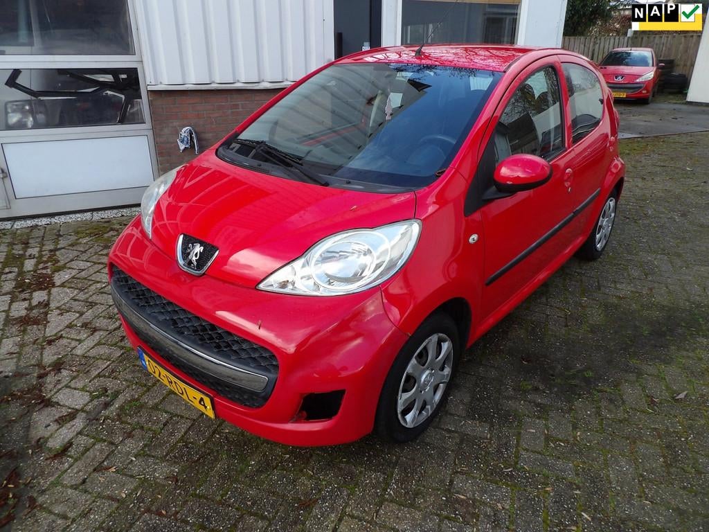 Peugeot 107 1.0-12V XS geen riem maar ketting, Auto's, Peugeot, Bedrijf, Te koop, ABS, Airbags, Centrale vergrendeling, Elektrische ramen