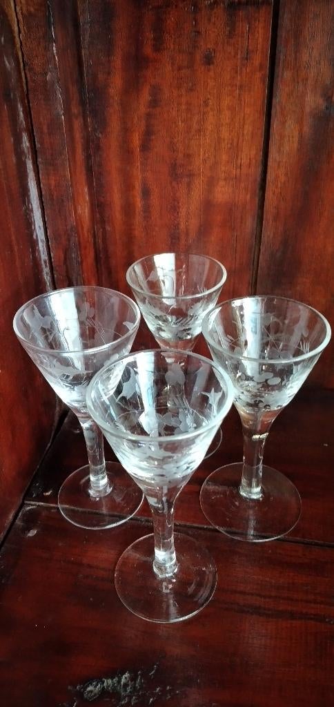 Likeurglazen, Verzamelen, Glas en Borrelglaasjes, Zo goed als nieuw, Borrel- of Shotglas, Ophalen