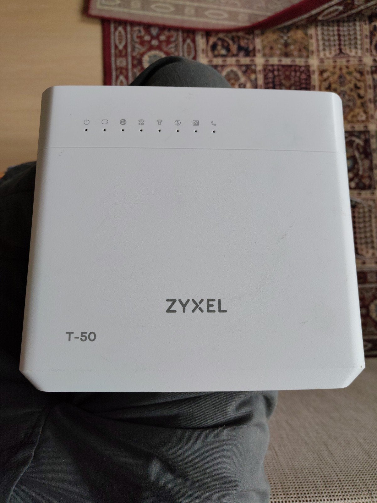 Zyxel T-50 Router met modem, Computers en Software, Ophalen, Gebruikt, Router met modem, Zyxel