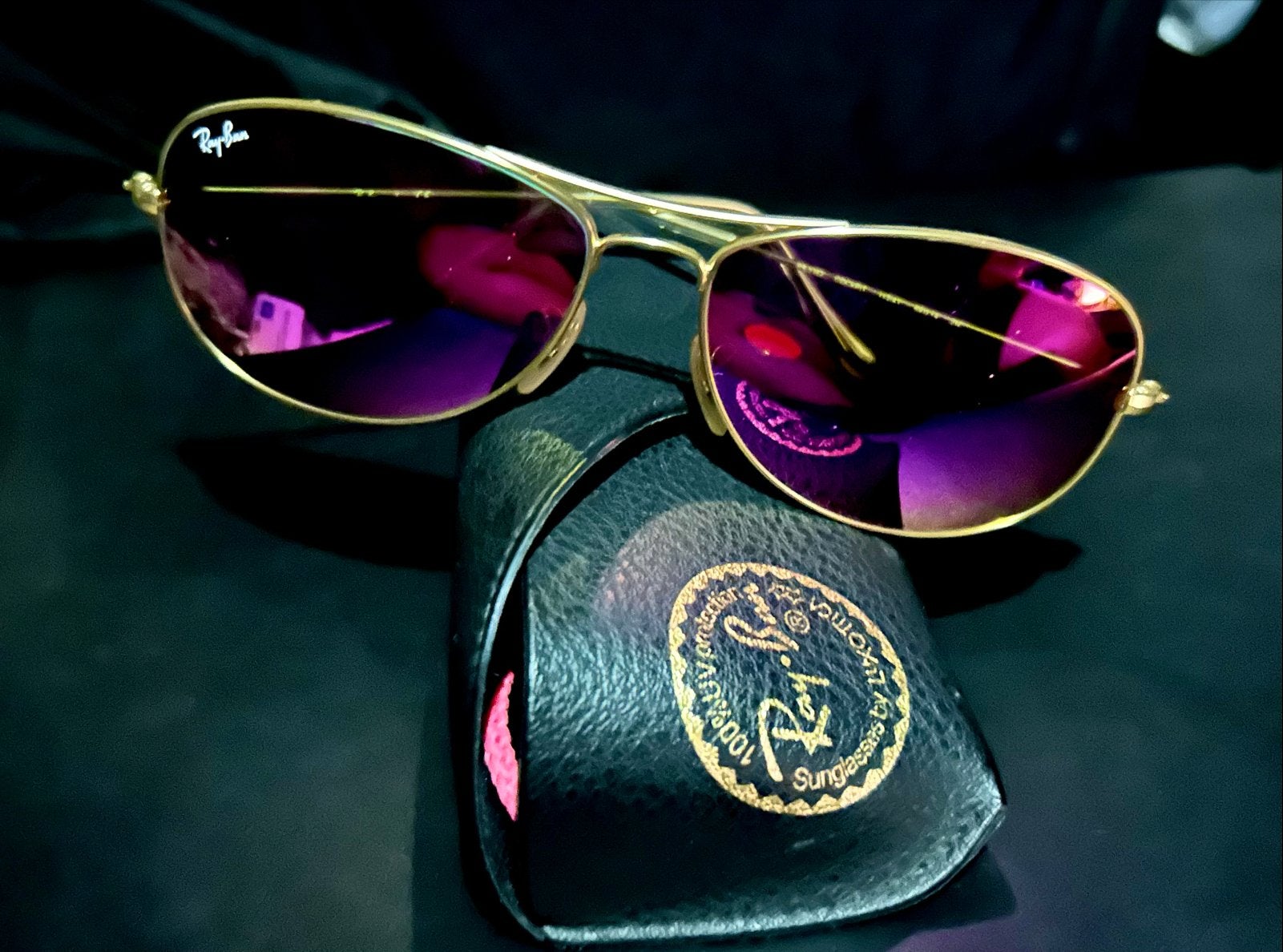 Roze Ray-Ban dames zonnebril met koker, Zonnebril, Nieuw, Ophalen of Verzenden, Ray-Ban