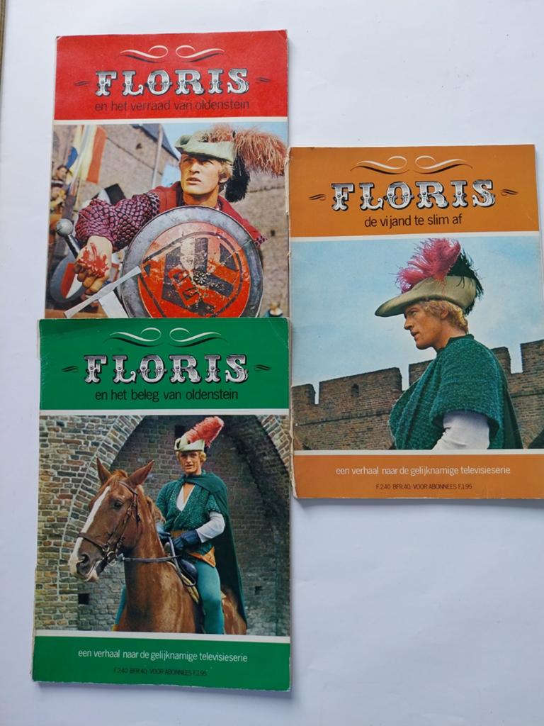 Floris Boeken: Het Verraad, Het Beleg, De Vijand te Slim Af, Boeken, Ophalen of Verzenden, Gelezen, Gerard Soeteman, Nederland