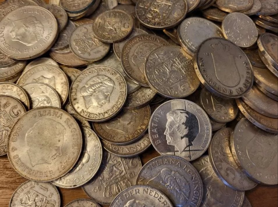 5 kilo Netto zilvergeld Nederland, Ophalen of Verzenden, Zilver