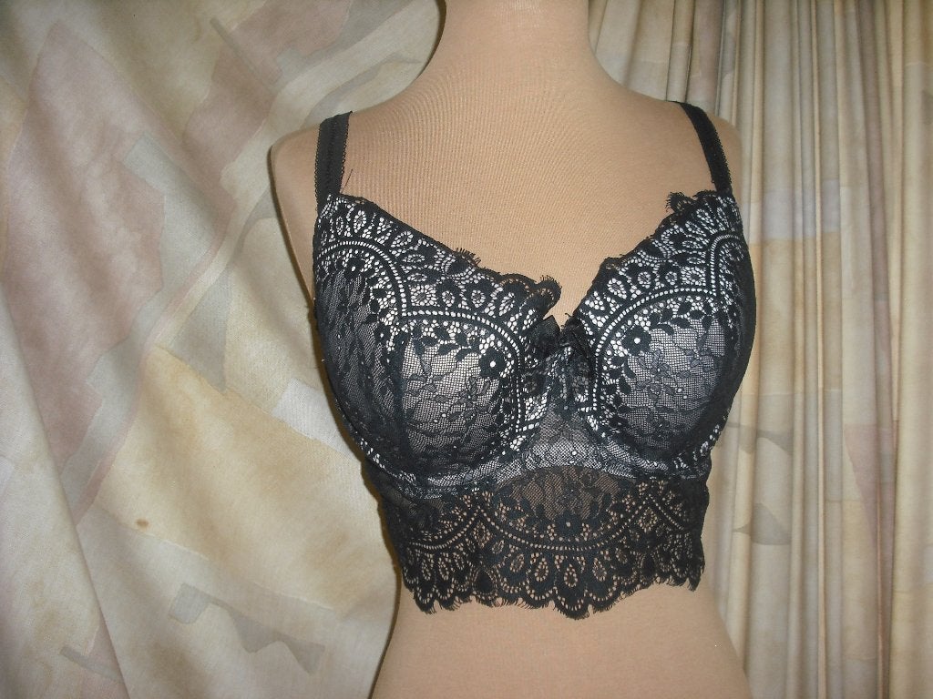 beugelBH maat 85E, Kleding | Dames, Ondergoed en Lingerie, BH, Zwart, Verzenden