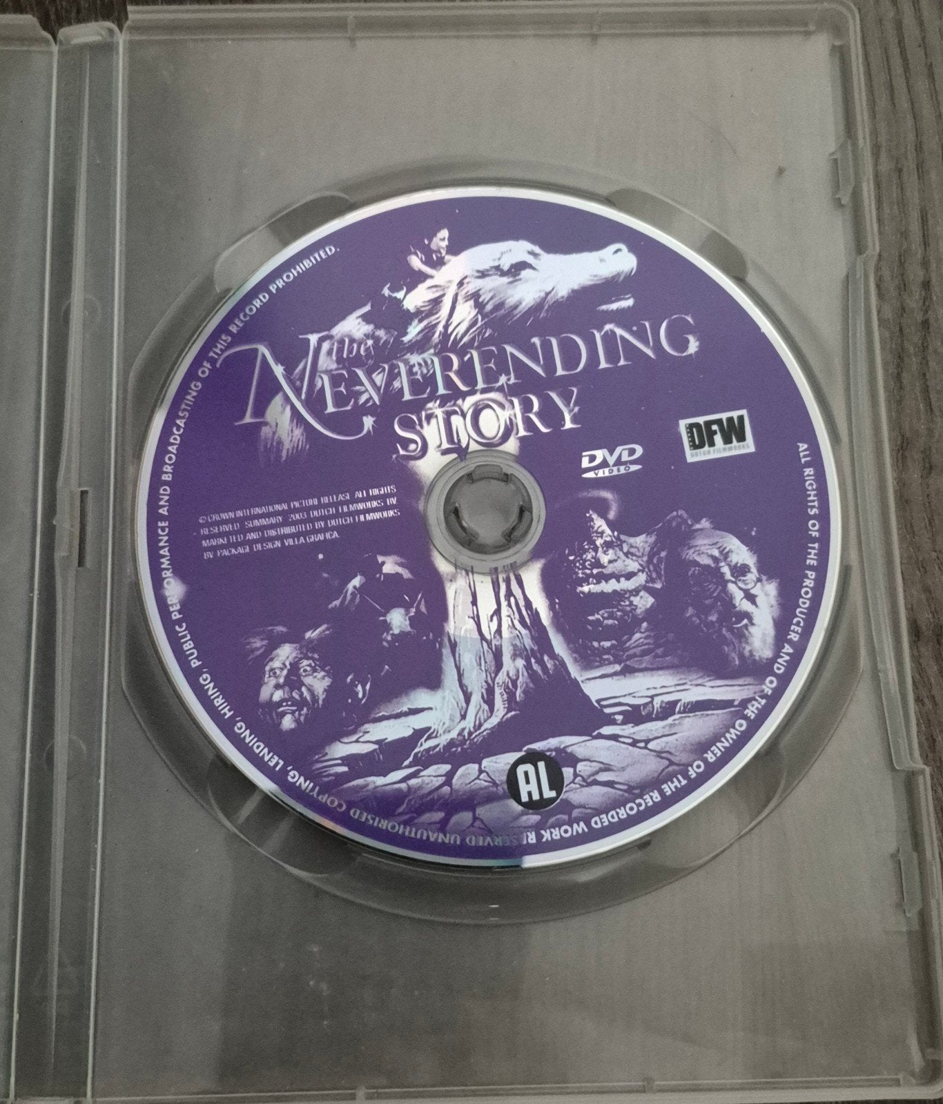 The NeverEnding Story DVD - Klassieke Fantasy Film, Alle leeftijden, Ophalen of Verzenden, Gebruikt