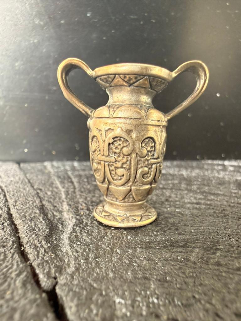 Zilveren Miniatuur Amfoor/vaas, Verzenden, Zilver