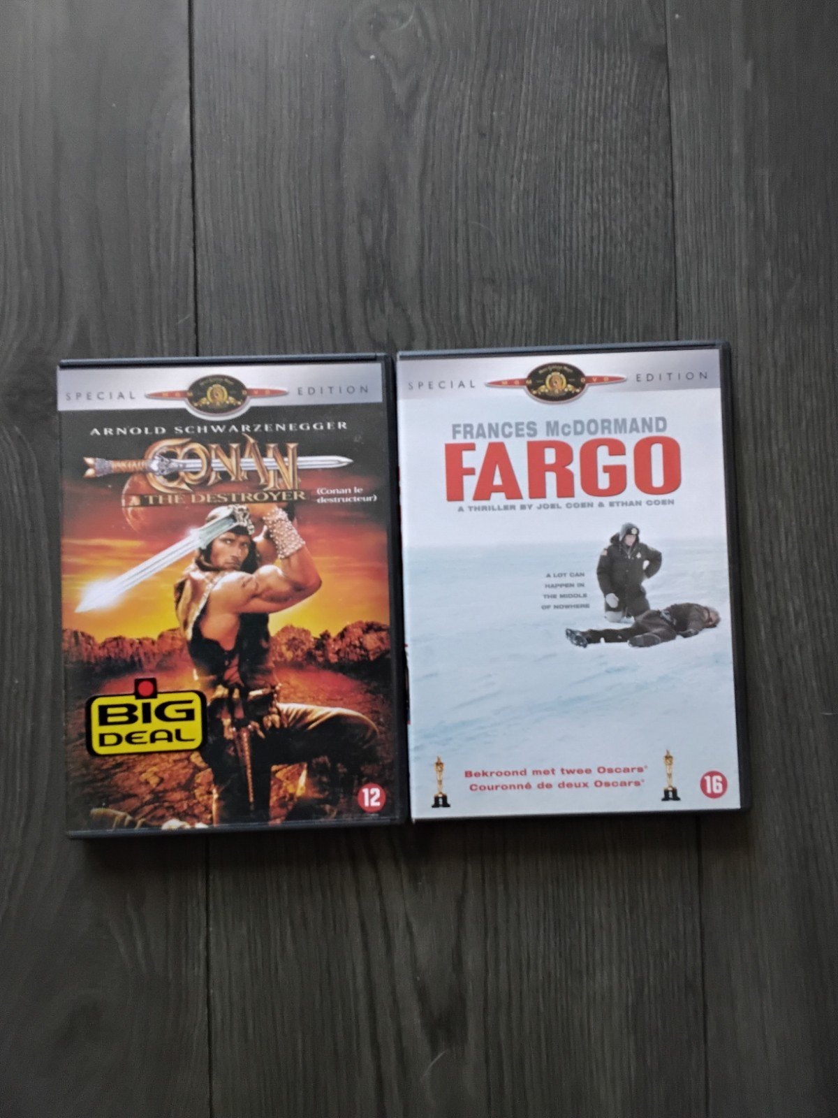Conan the Destroyer & Fargo DVD Special Edition, Vanaf 16 jaar, Bonusmateriaal, Nederlands, Ophalen of Verzenden