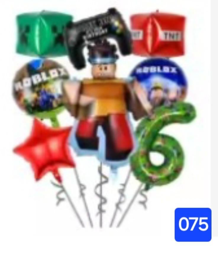 Roblox Feest Ballonnen Set - Perfect voor Verjaardagen, Ophalen of Verzenden