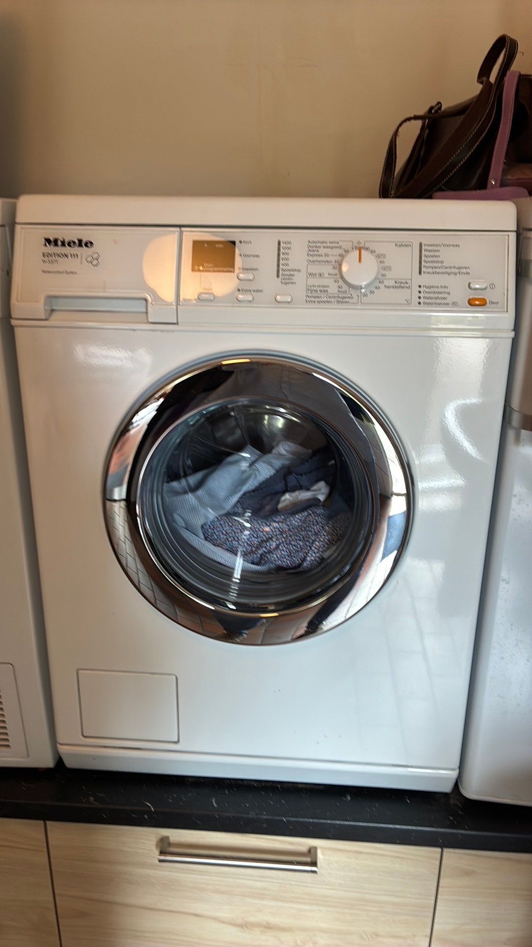Miele Wasmachine W 3371 Edition 111, Ophalen, Gebruikt, 85 tot 90 cm, 1200 tot 1600 toeren