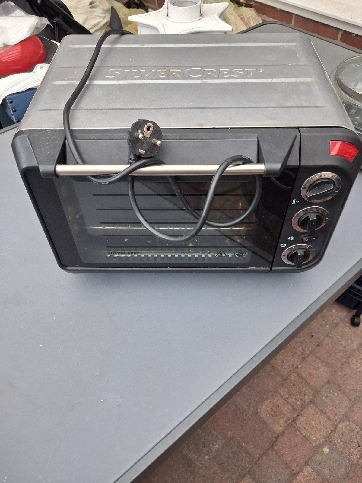 SilverCrest Mini-oven met grillfunctie - Gebruikt, Witgoed en Apparatuur, Ovens, Minder dan 45 cm, Gebruikt, Silvercrest, Ophalen of Verzenden